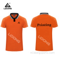 Aangepaste polo t -shirt ontwerpafdrukken